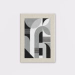 Geometric Harmony in Black & White