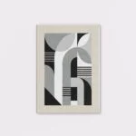 Geometric Harmony in Black & White