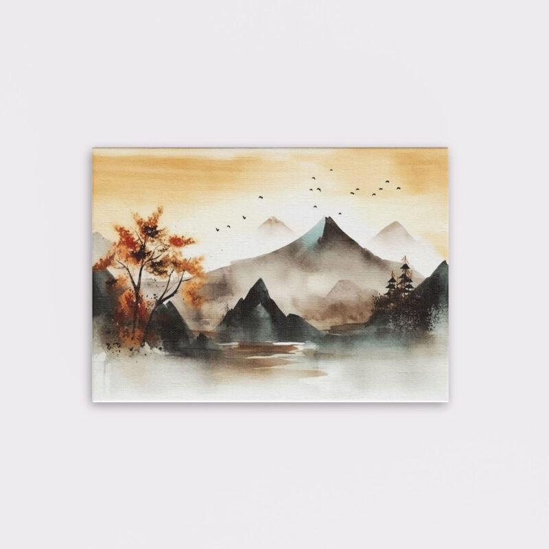 Taani Creations Autumnal Mountain Range