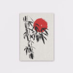 Bamboo and Rising Sun