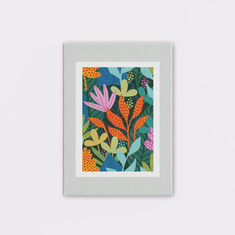 Shipping & Returns Policy 19 Taani Creations Colorful Floral Jungle