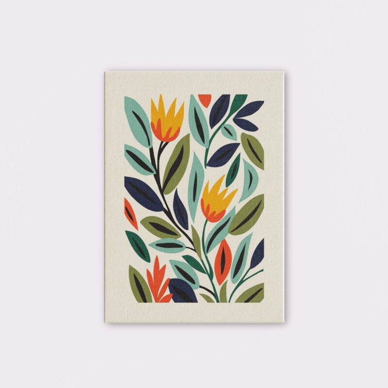 Taani Creations Colorful Floral Pattern