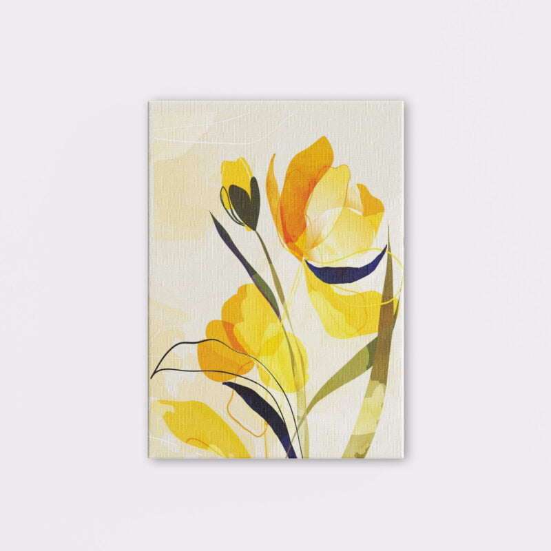 Taani Creations Golden Blossoms